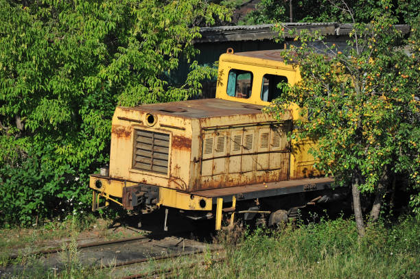 istock Abandoned diesel locomotive 926461474