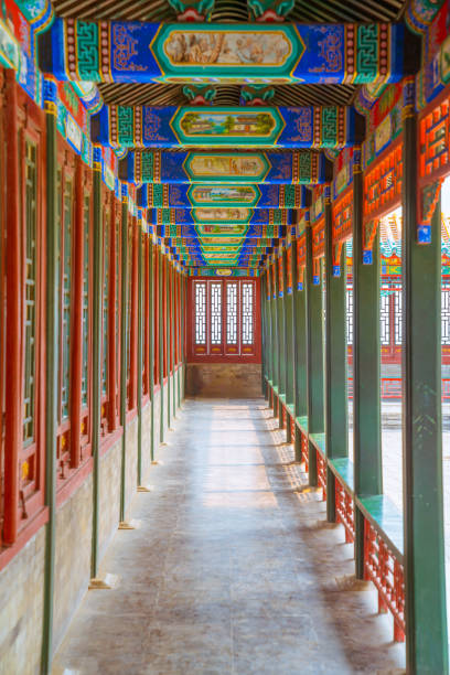 istock The ancient corridor of China. 926467724