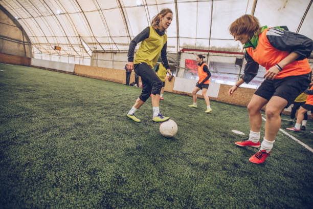 istock Girls playing soccer 926467784