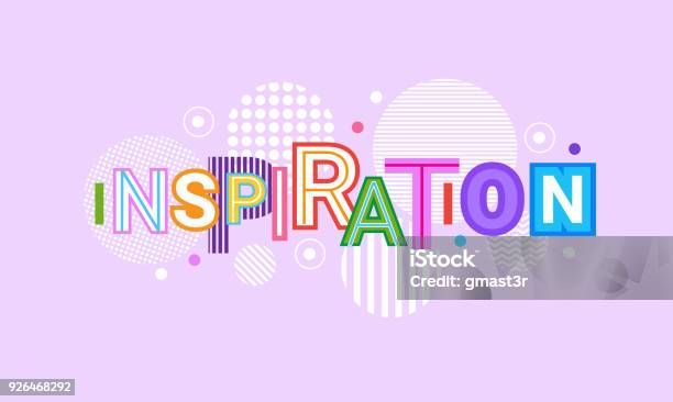 Vetores de Inspiração E Motivação Web Banner Abstrato Background Modelo Criativo e mais imagens de Texto Datilografado