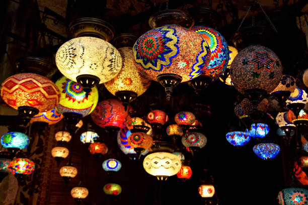 istock Turkish Mosaic Lamps 926468354