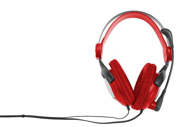 istock headphones on the white background 92647723