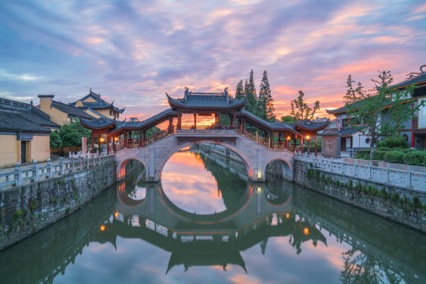 Ancient buildings in Suzhou China Ancient buildings in Suzhou China historic building photos stock pictures, royalty-free photos & images