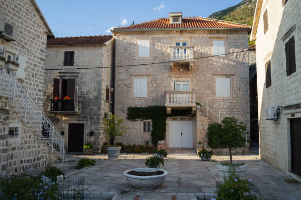 istock Typical Houses, Architecture in Perast, Montenegro 926482434