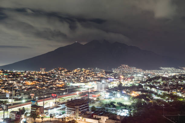 istock Landscape in Monterrey at night 926486506
