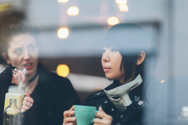 istock Multi-ethnic friends having relaxing time in cafe. 926487880