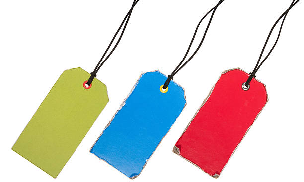 istock Set of Old-Style Colorful Tags 92649801