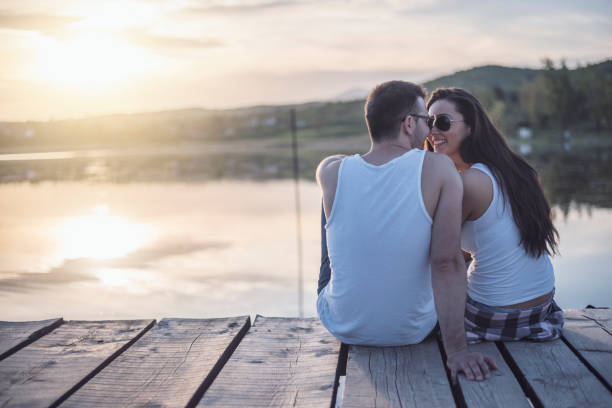 istock Romance by the lake 926501550