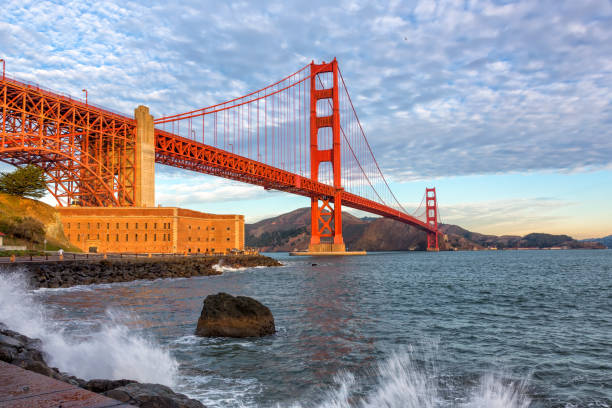 istock Golden Gate Bridge at sunrise, San Francisco USA 926501676