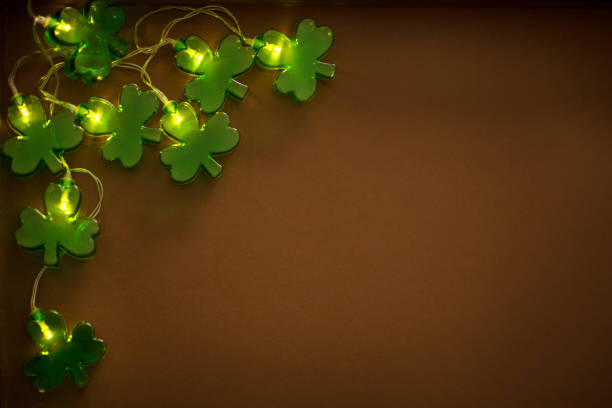 Lucky shamrock. St.Patrick's day background