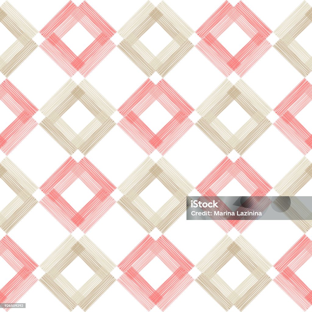 Textured Color Square Seamless Geometric Pattern Texture Of Multicolored Squares Scribble ...