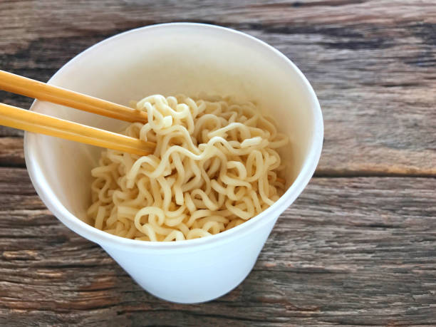 istock Instant noodles in a white paper cup 926509918