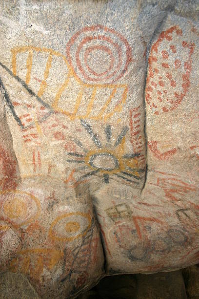 istock Baja Pictographs at Catavina Boulder fields 92651163