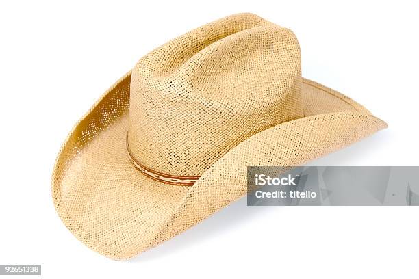 Mütze Stockfoto und mehr Bilder von Cowboyhut - Cowboyhut, Freisteller – Neutraler Hintergrund, Weißer Hintergrund