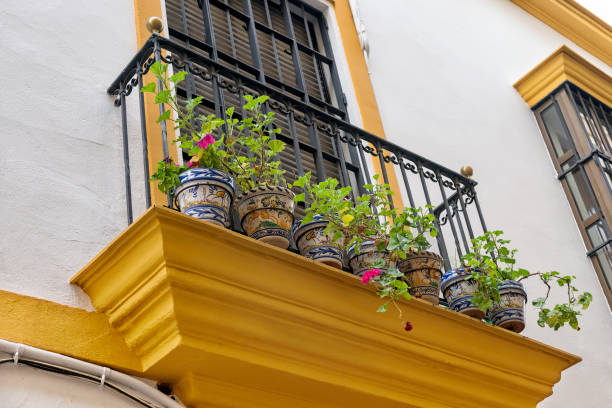 Traditional Spanish rural architecture buildings