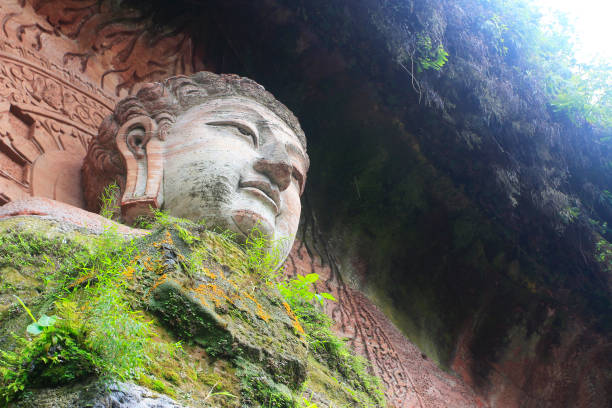 istock Leshan Giant Buddha in China 926517912