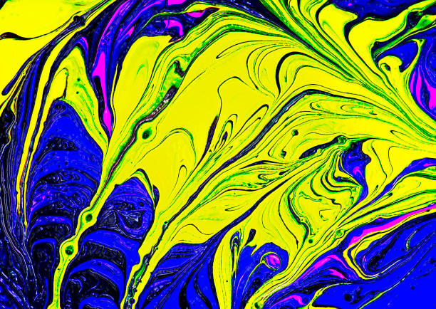 istock Close up of different color oil paint 926521262