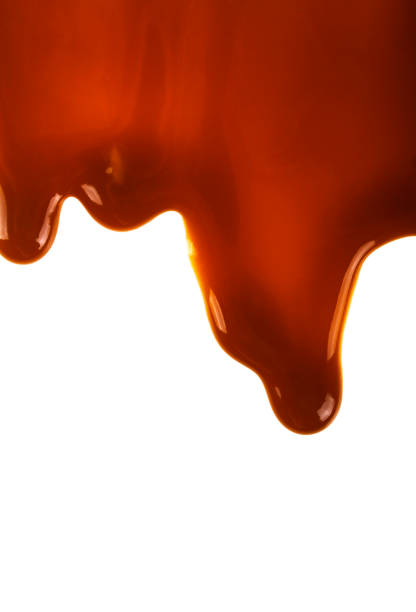 istock Caramel sauce isolated on a white background 926521390