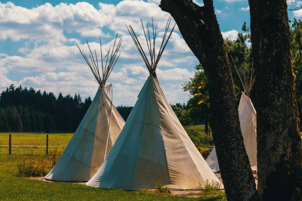 istock teepee conical tent made from animal skins 926521680