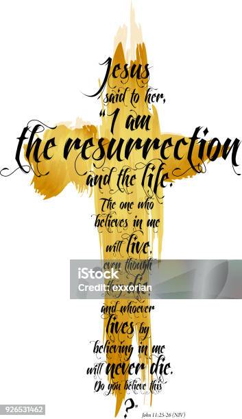 The Resurrection Stock Illustration - Download Image Now - Easter, Cross Shape, Religious Cross