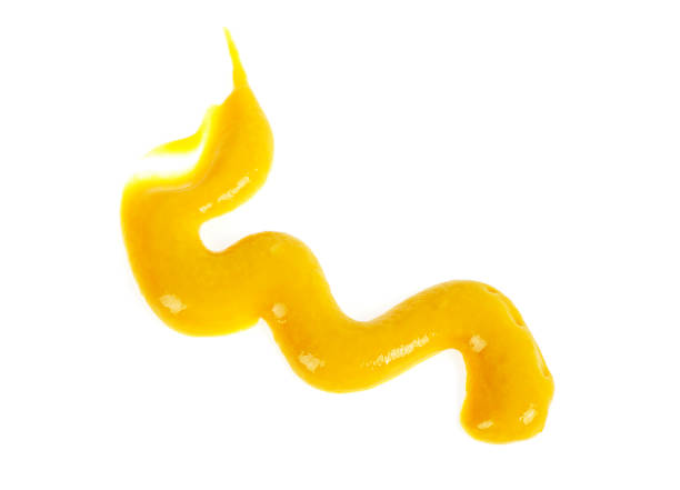 istock Mustard sauce on a white background 926533916
