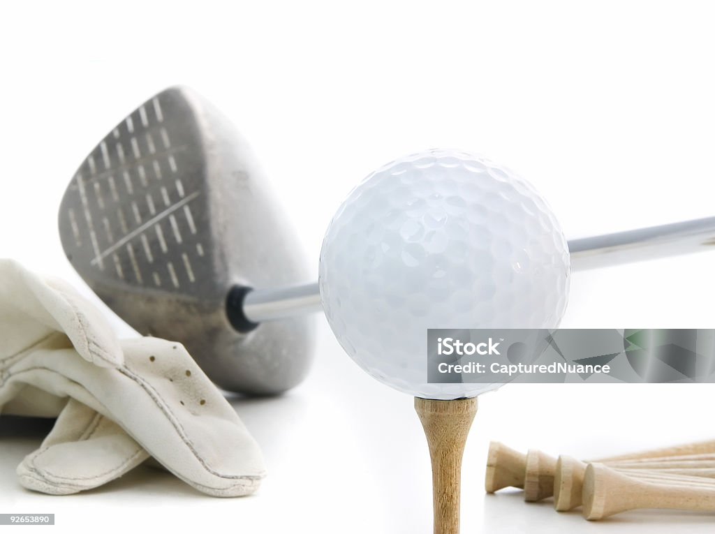 Apenas de golfe - Foto de stock de Aposentadoria royalty-free