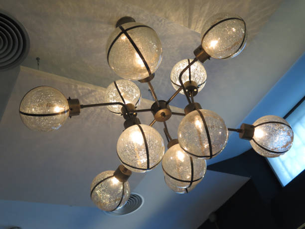 istock Cluster of ceiling lamps 926543222