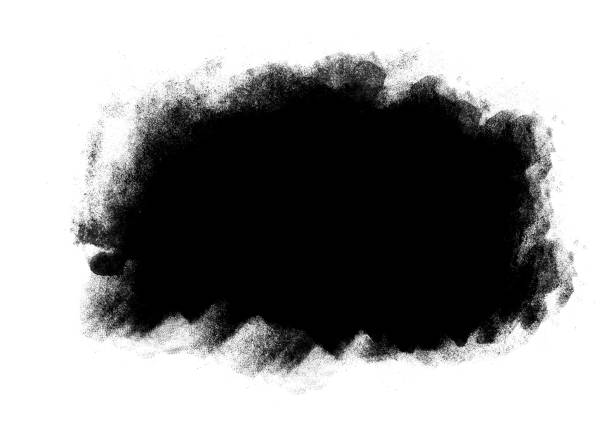istock Black pastel cool graphic color brush strokes patches effect 926546676