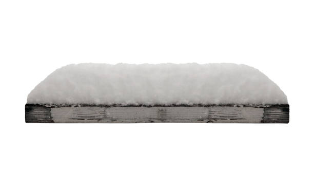 istock wood plank with fresh snow in winter 926547862