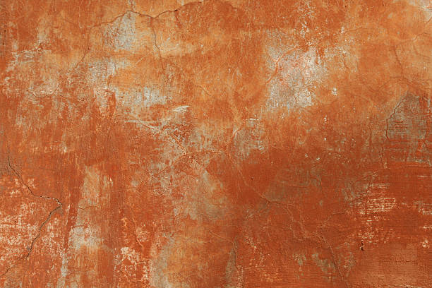 red grunge wand textur römischen - roman italian culture wall textured stock-fotos und bilder