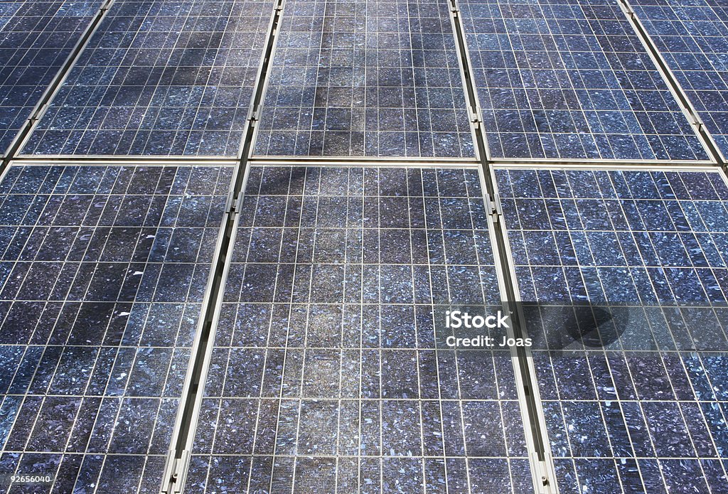 Solarkollektoren 3 - Lizenzfrei Fotografie Stock-Foto