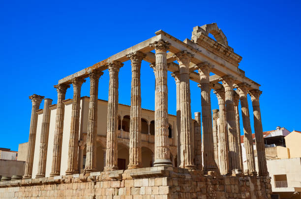 istock Merida Diana Temple in Badajoz Spain 926562400