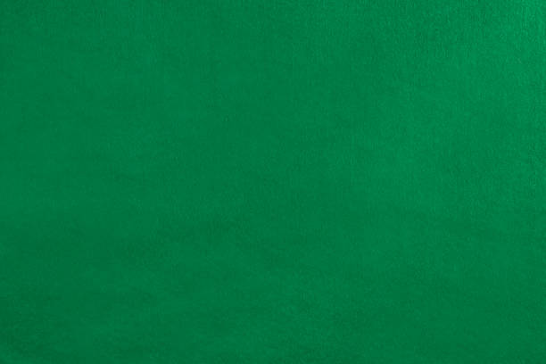 istock empty  green velvet cover on the pool table 926562660