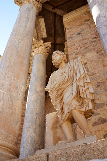 istock Merida in Badajoz Roman amphitheater Spain 926563224