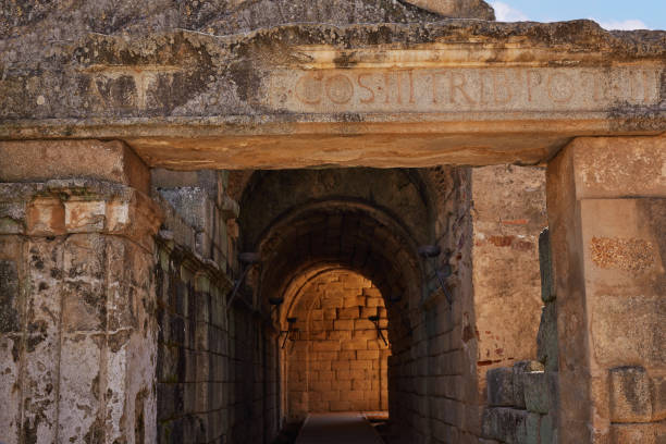 istock Merida in Badajoz Roman amphitheater Spain 926563308