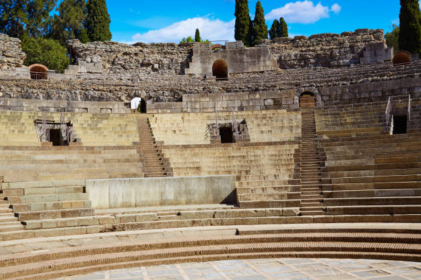 istock Merida in Badajoz Roman amphitheater Spain 926566252