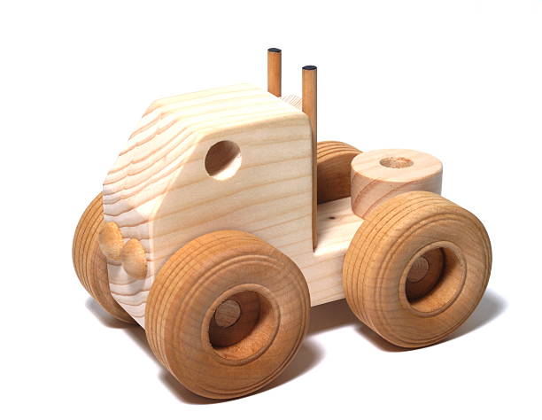 istock Wooden Toy Semi 92656754