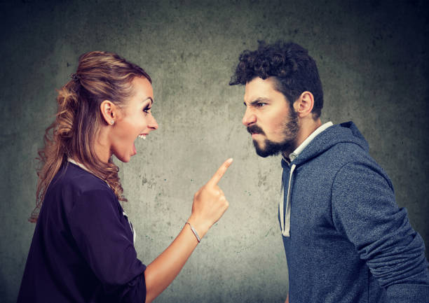 istock quarrel between young angry man and frustrated woman 926569928