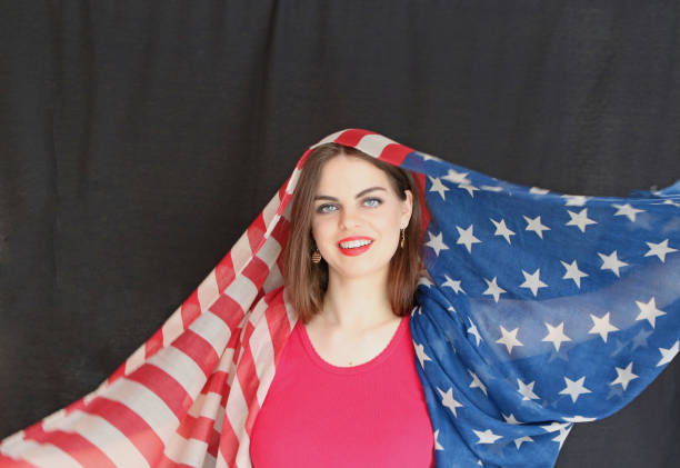 istock Wrapped Up In The 4th Of July 926570016