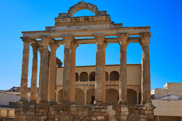 istock Merida Diana Temple in Badajoz Spain 926570018
