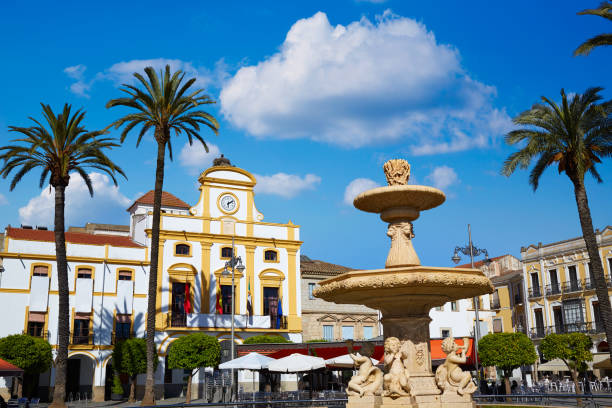 istock Merida in Spain Plaza de Espana square Badajoz 926570292