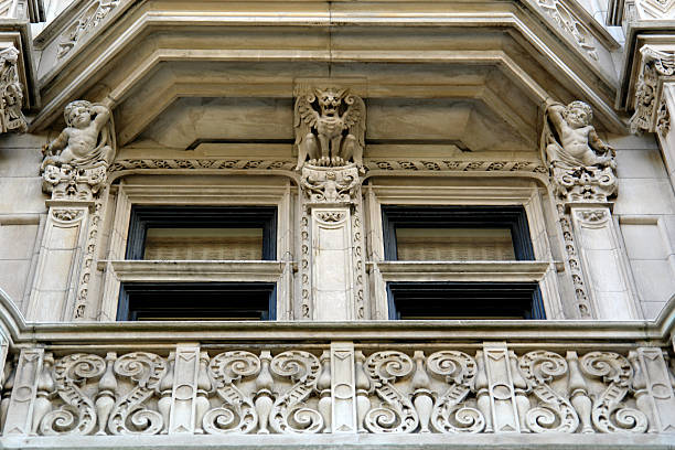 istock Detail of elaborate mansion 92657343