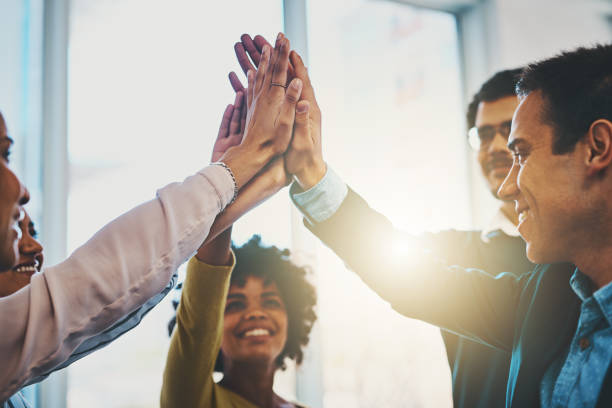istock Keeping the team spirit high up 926573606