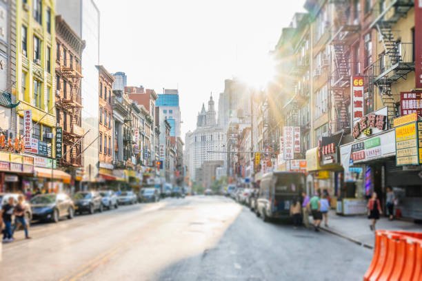 istock Lower Manhattan cityscape - Chinatown 926579268