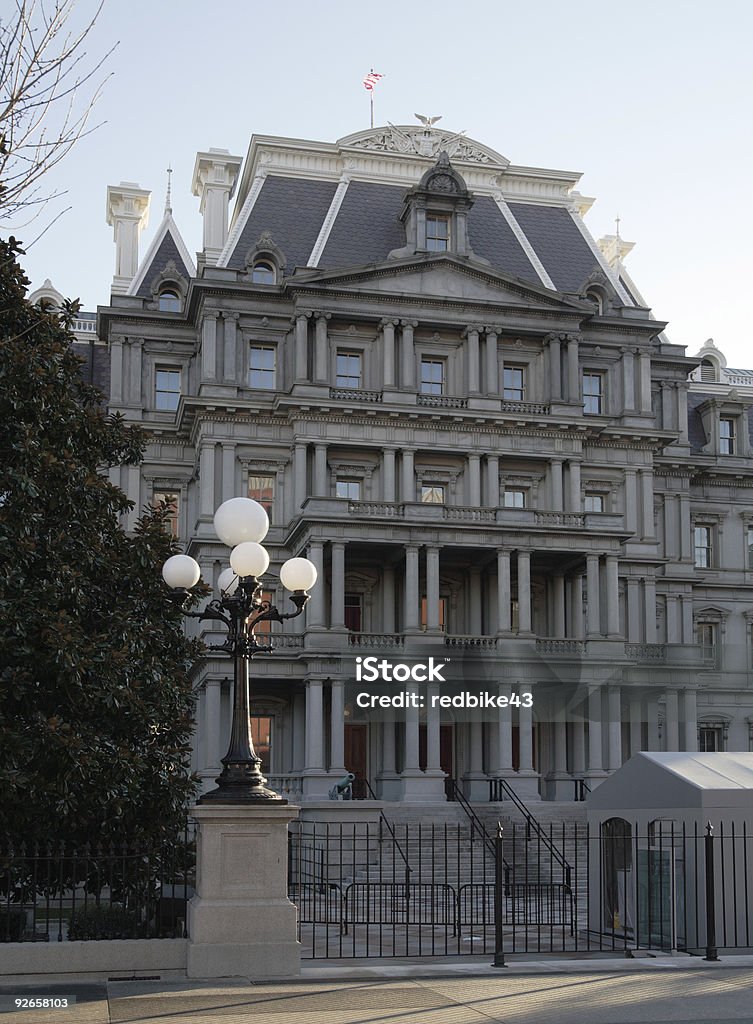 Executive Office Building-North Side  Built Structure Stock Photo