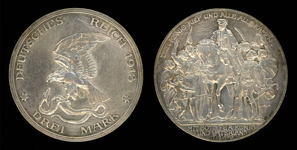 istock Pre-WWI German Drei Mark Coin 92658585