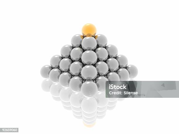 Pyramid Stock Photo - Download Image Now - Bronze Colored, Business, Choice