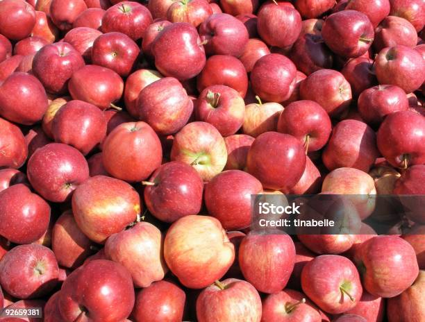 Stos Red Delicious Apples - zdjęcia stockowe i więcej obrazów Bez ludzi - Bez ludzi, Czerwony, Duża grupa obiektów