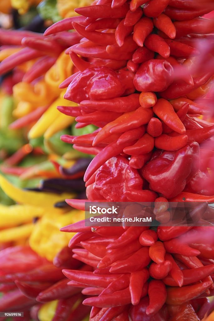 Pimientos rojos - Foto de stock de Agricultura libre de derechos