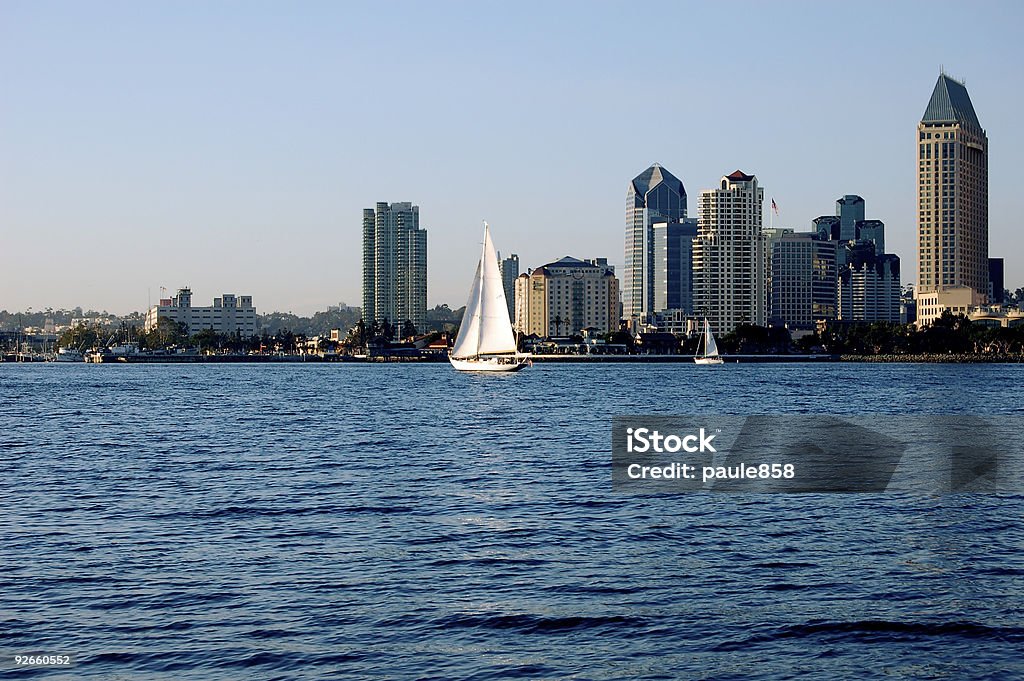 Sailing Away  San Diego Stock Photo